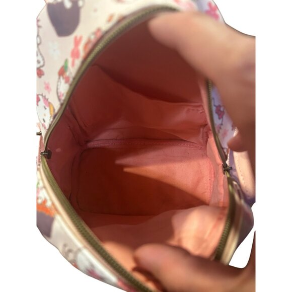 Loungefly Sanrio x Hello Kitty Sushi Mini Backpack Pink Vegan Leather - Picture 2 of 12